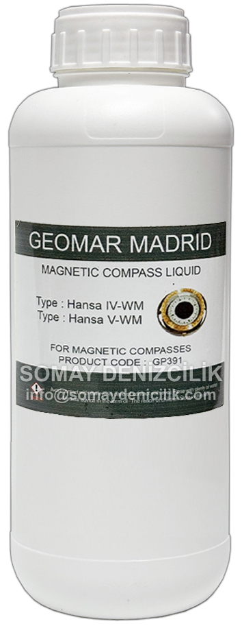 Geomar Madrid Manyetik Pusula Sıvısı